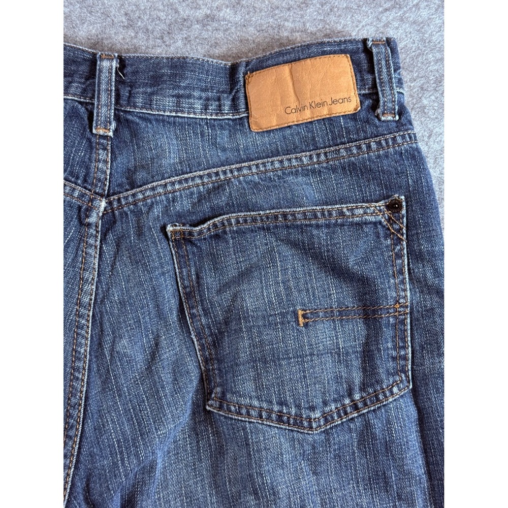Calvin Klein‎ Jeans Mens Blue Denim Pants Size 32 Regular Fit